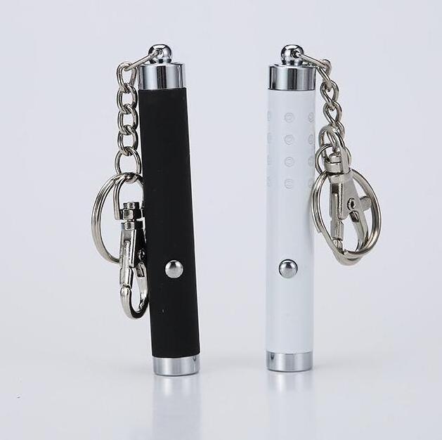 Small size mini keychain laser pointer New Laser Pointer Pen 2in1 Puntero Laser  Green Lazer