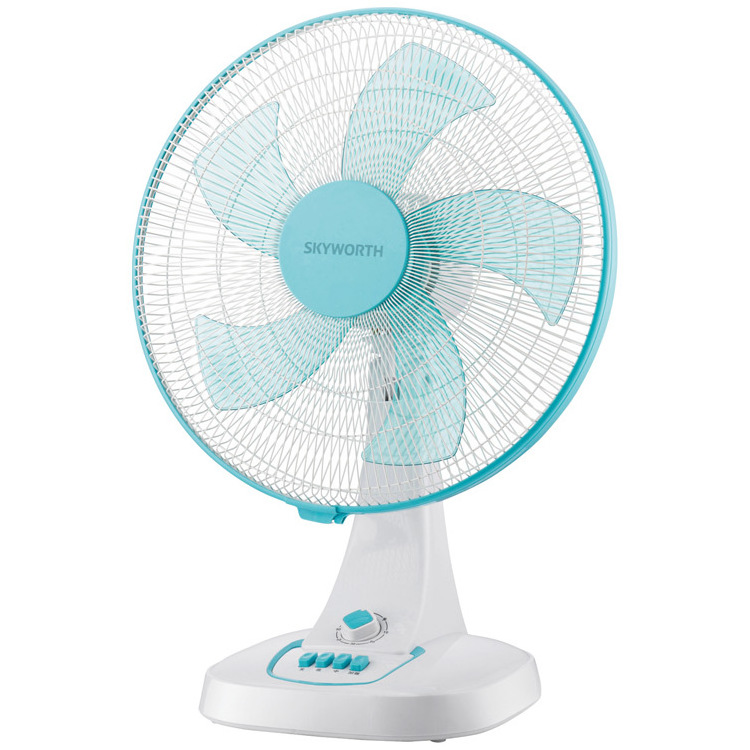 Portable Fan Awesome Performance Electric 12 Inch Table Plastic Color Box Mechanical OEM 220V Free Spare Parts Customized Color