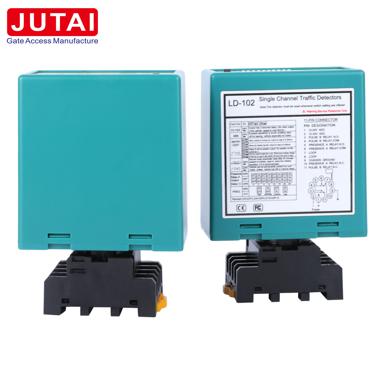 Single Channel Loop Vehicle Detector for Insulated Overhead Sectional Doors