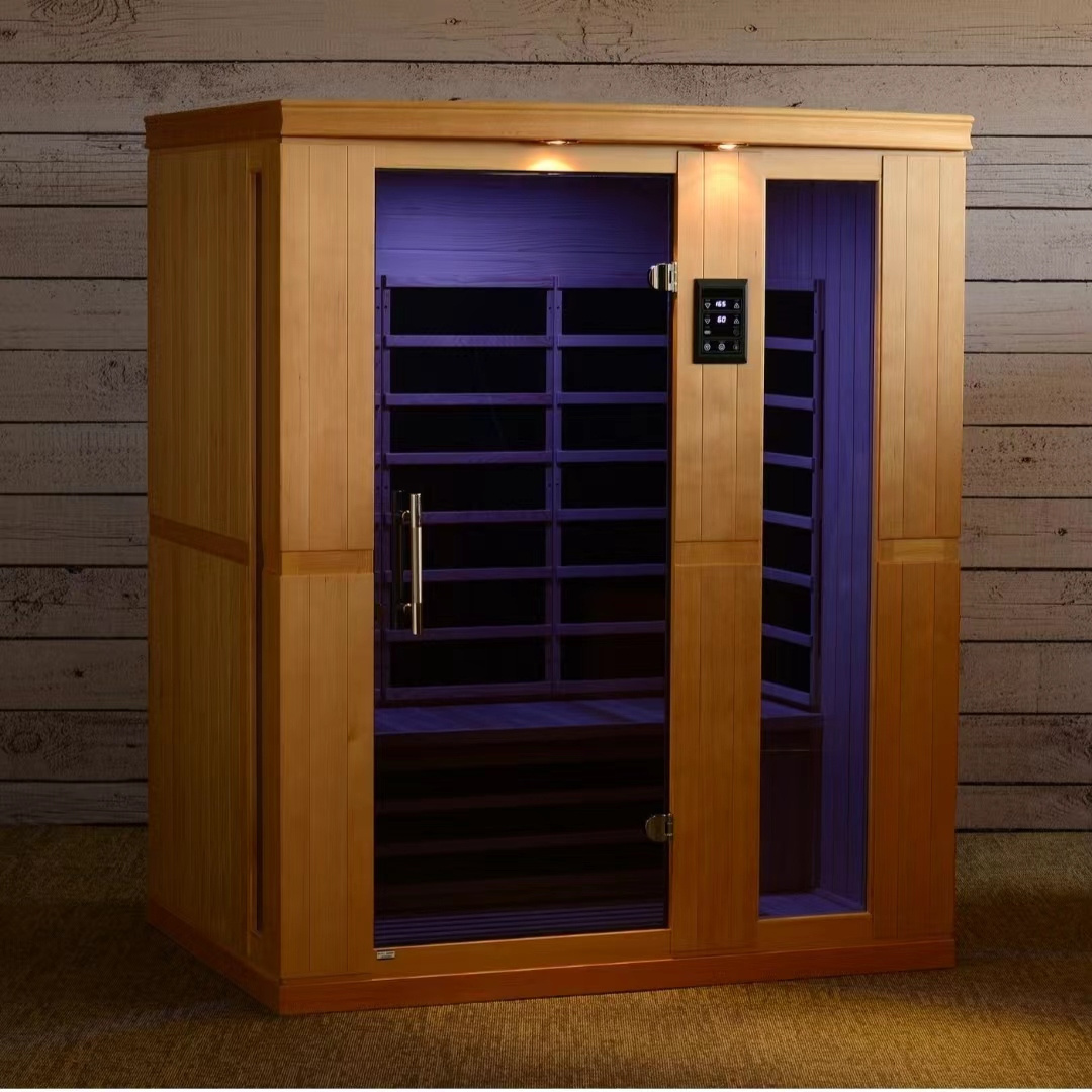 2-4 Person Dry Heat Outdoor Traditional Steam Sauna Home Infrared Sauna for sale