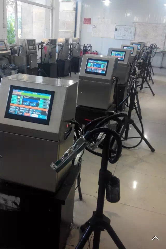 High quality ink jet date coding printer machine for glass plastic metal bottles