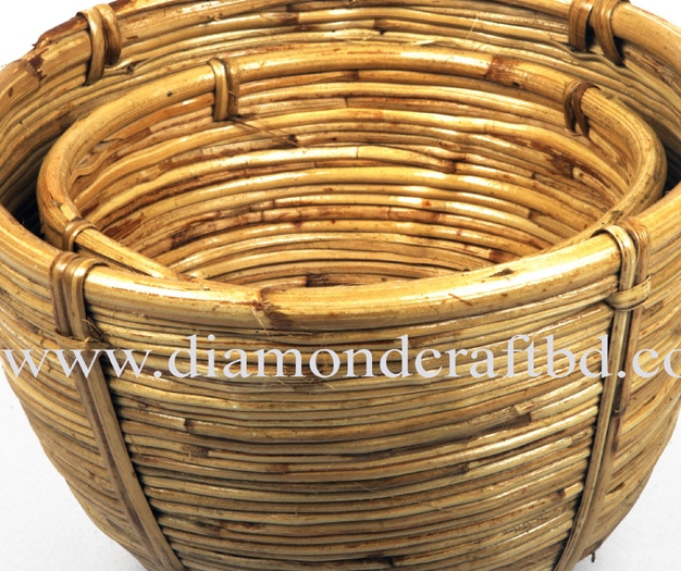 Eco Friendly Palm Leaf Basket Storage Chocolate Pot Decorative basket made by Bangladesh