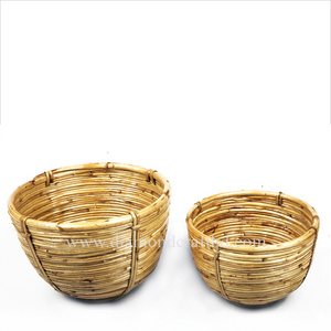 Eco Friendly Palm Leaf Basket Storage Chocolate Pot Decorative basket made by Bangladesh