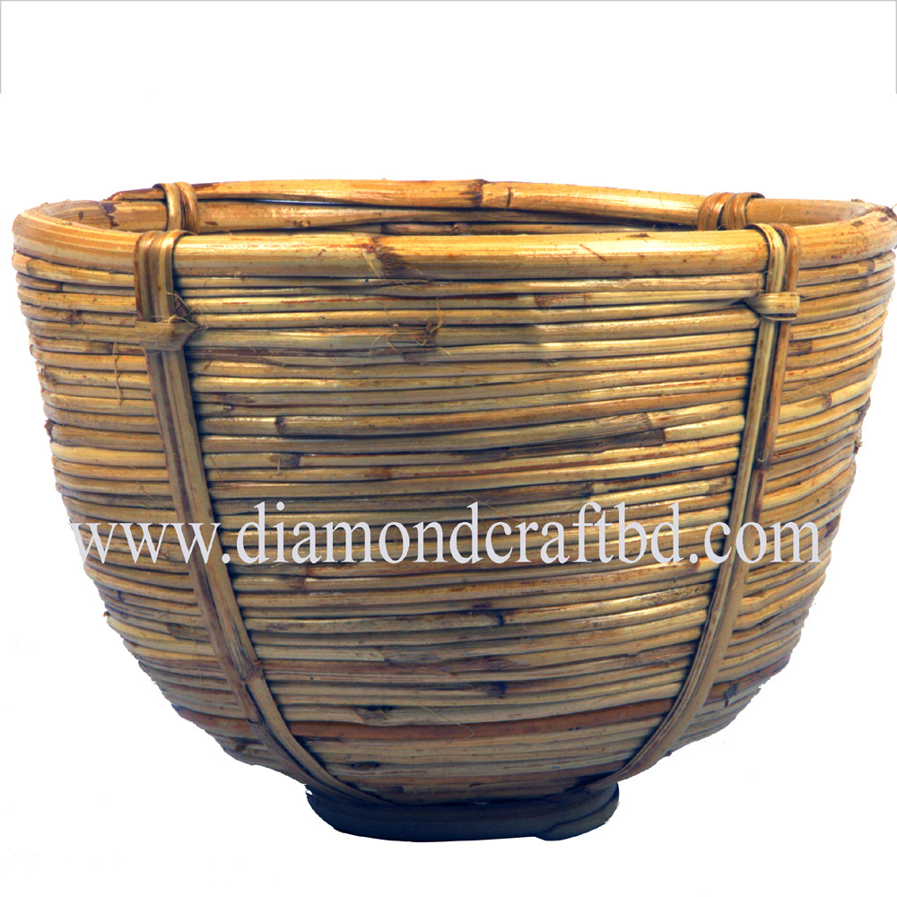 Eco Friendly Palm Leaf Basket Storage Chocolate Pot Decorative basket made by Bangladesh