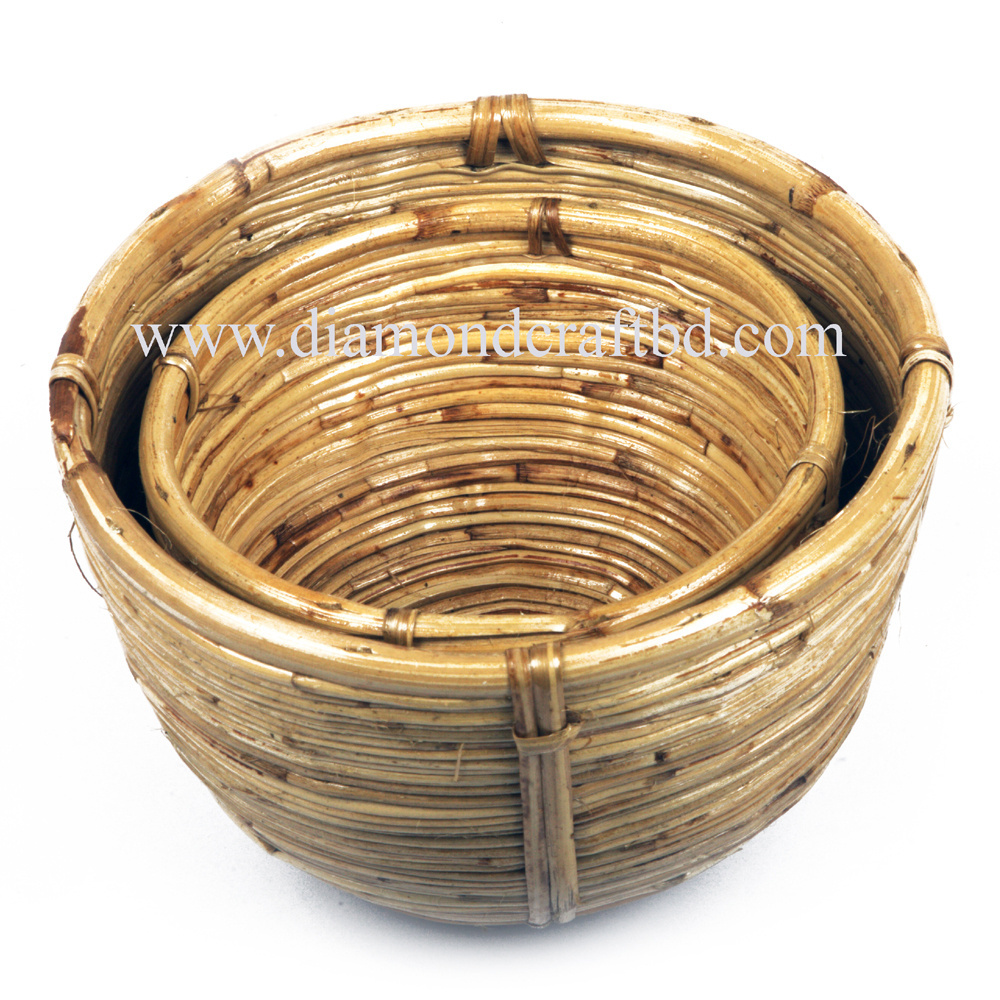 Eco Friendly Palm Leaf Basket Storage Chocolate Pot Decorative basket made by Bangladesh