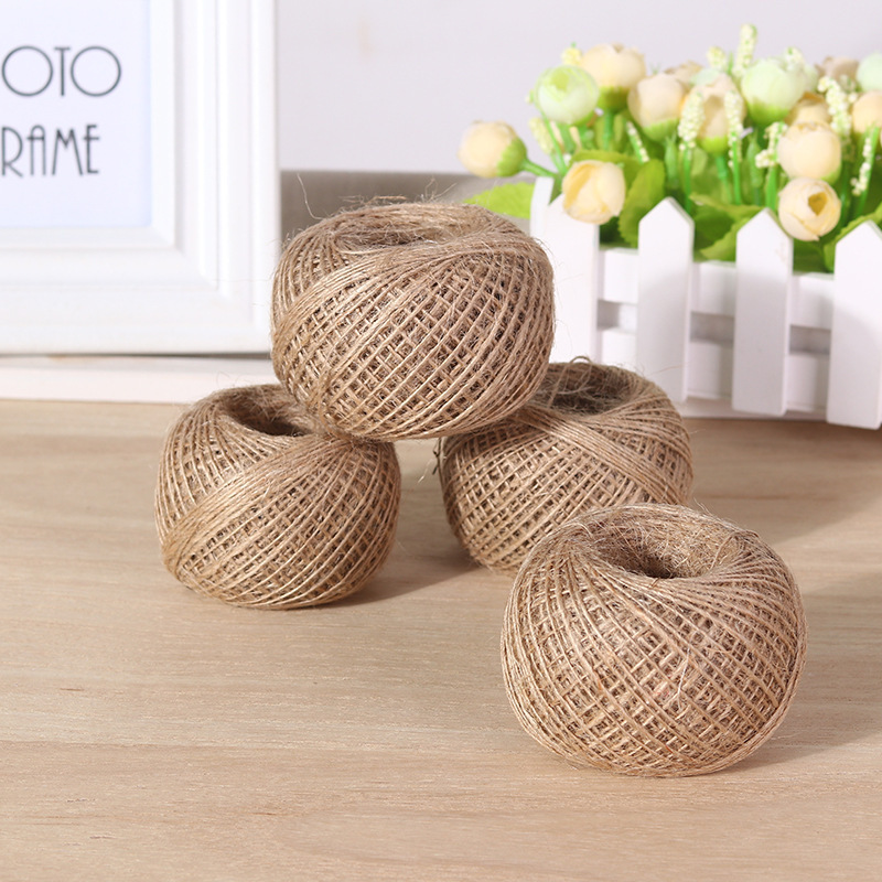 New product recommendation DIY environmental protection photo wall special single-strand hemp rope linen hemp rope