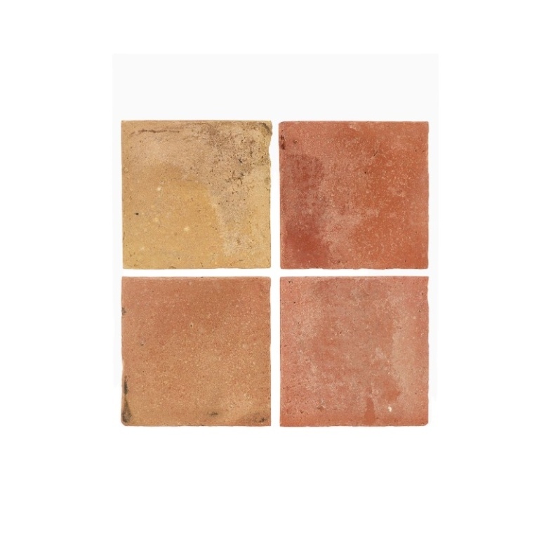 New Modern Tile Pure Terracotta Handmade Bricks Antique Clay Tile For House Floor From Bangladesh