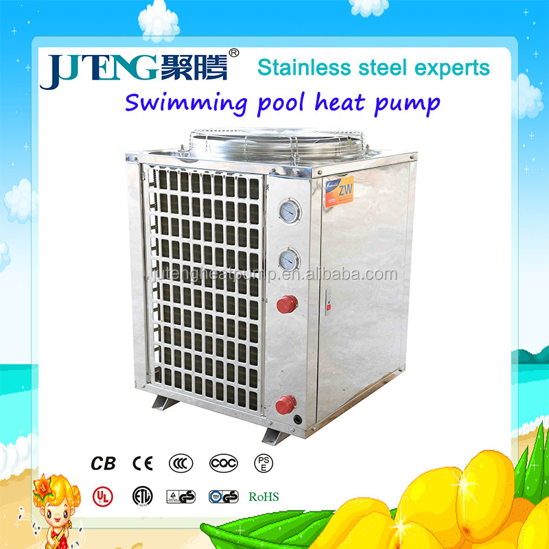 Commercial Air to water swimming pool heat pump 21kW Juteng air source heater