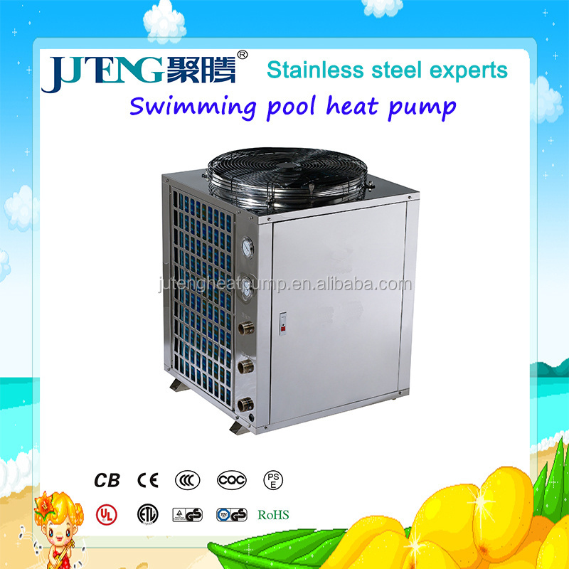 Commercial Air to water swimming pool heat pump 21kW Juteng air source heater