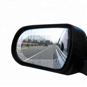 Jutien Existing Small Wholesale Car Universal Anti Fog PET Waterproof Rear View Mirror Protector Clear Transparent Film