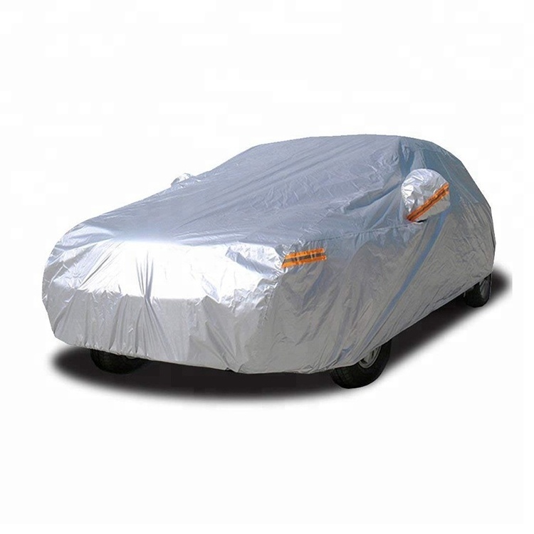 Jutien Small Wholesale Waterproof PEVA Polyester Extra Thick Oxford Cloth Car Covers For Rain Protection Against Rain And Sow