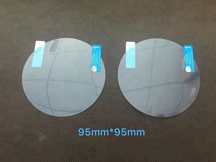 Jutien Existing Small Wholesale Car Universal Anti Fog PET Waterproof Rear View Mirror Protector Clear Transparent Film