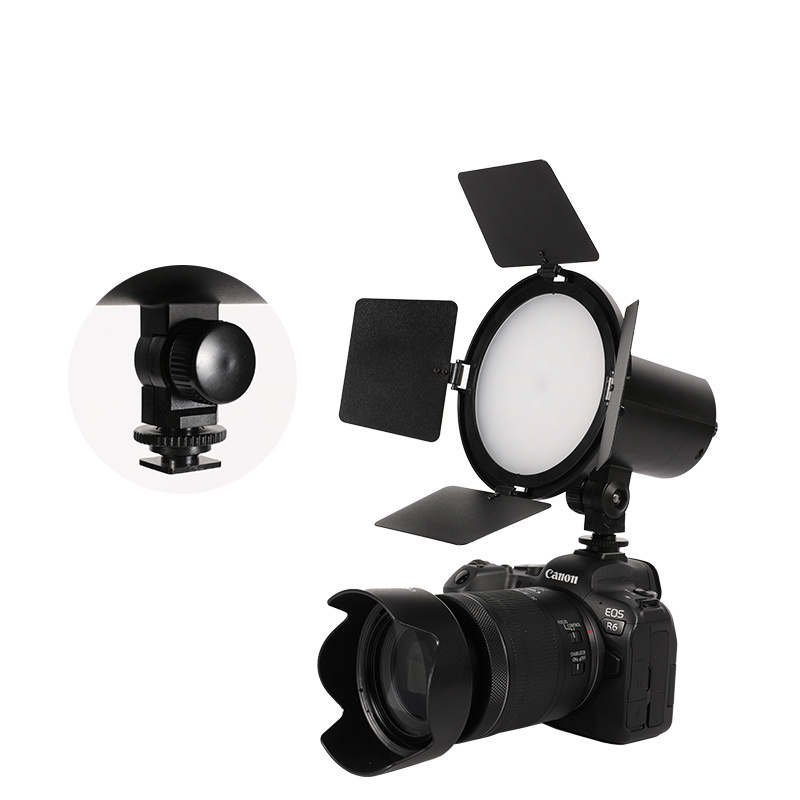 Led portable photographic 30W studio video spot light with RGB lighting par light