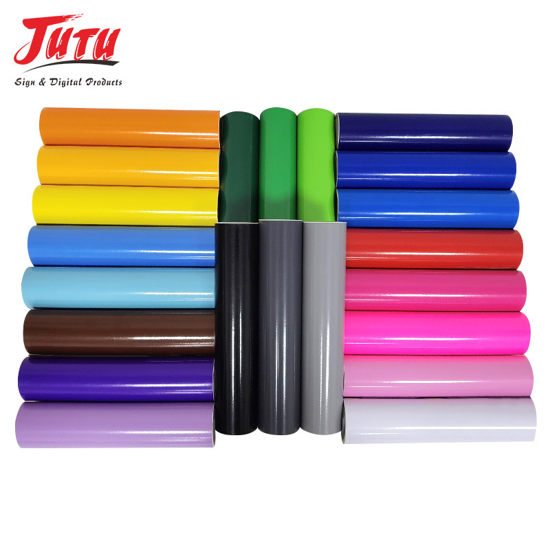 High Quality Polymeric Vinyl Factory Self Adhesive Color Cutting Vinyl Sticker Roll