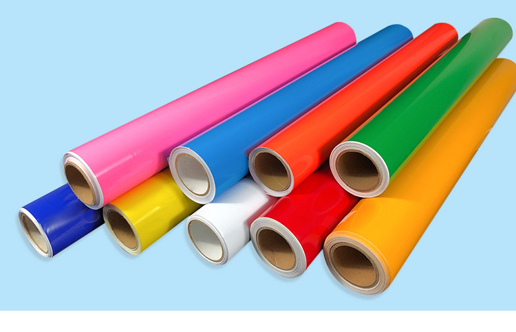 High Quality Polymeric Vinyl Factory Self Adhesive Color Cutting Vinyl Sticker Roll