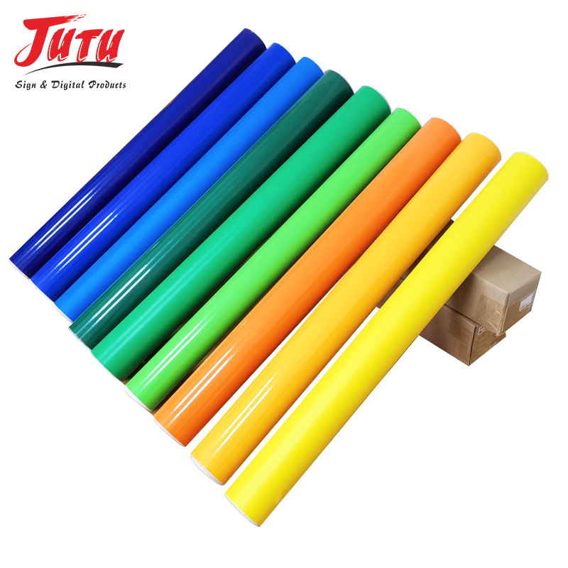 High Quality Polymeric Vinyl Factory Self Adhesive Color Cutting Vinyl Sticker Roll