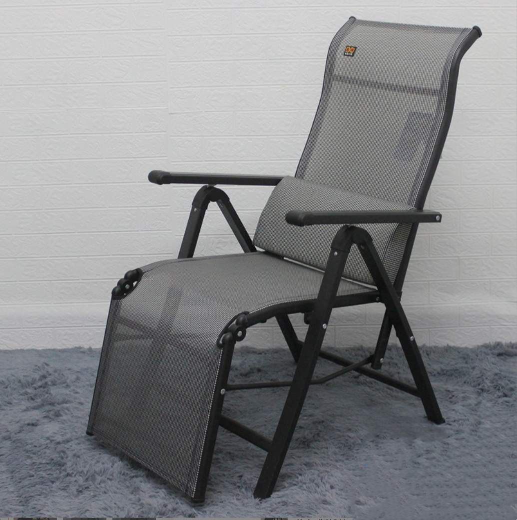 Portable folding Metal sleep chair comfortable Folding Relax camping Chairs living room chairs