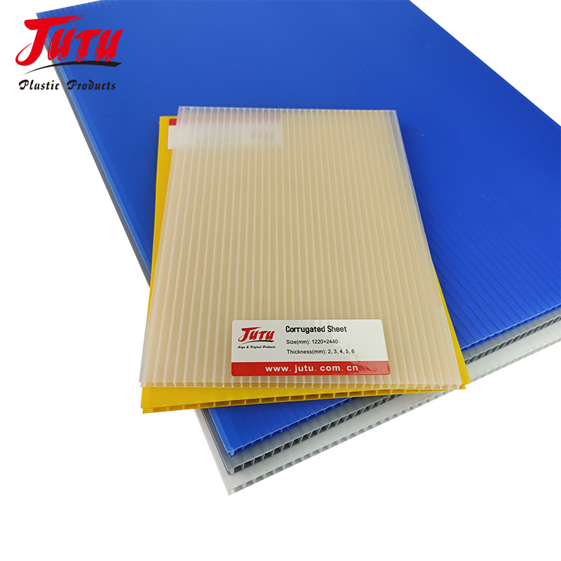 PP Hollow Sheet Custom Corrugated Plastic Honeycomb Panel Printable Sign PS Sandwich Board