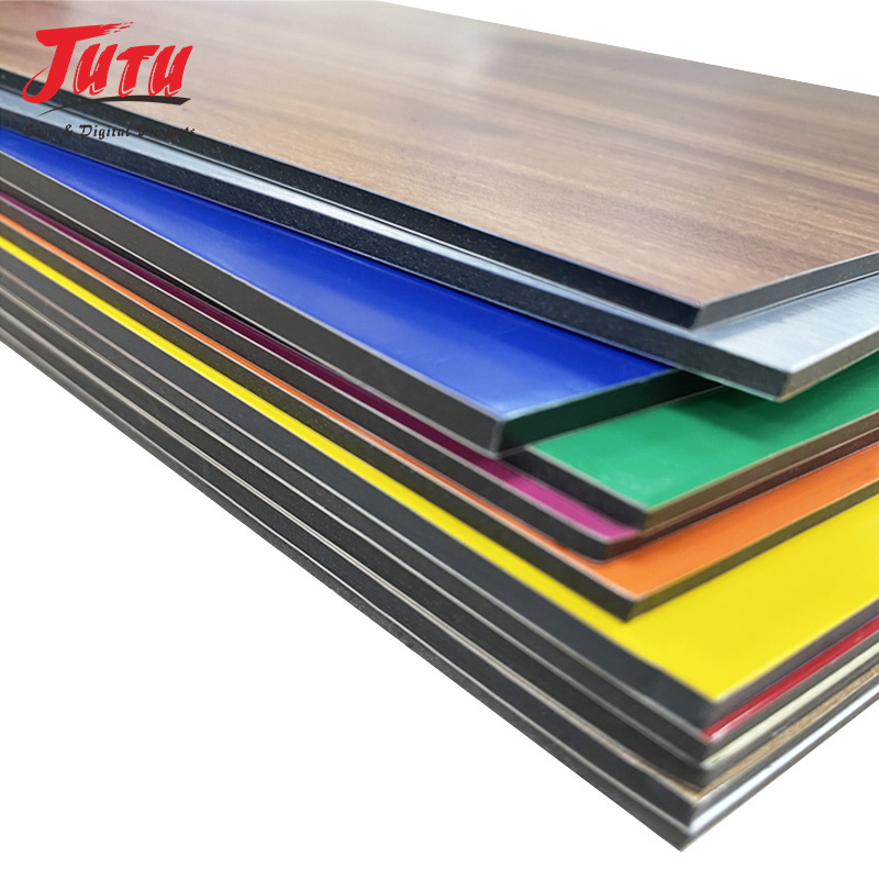 Digital Printing aluminum composite panels alucobond acp cladding price metallic matte wall facade alu dibond signs