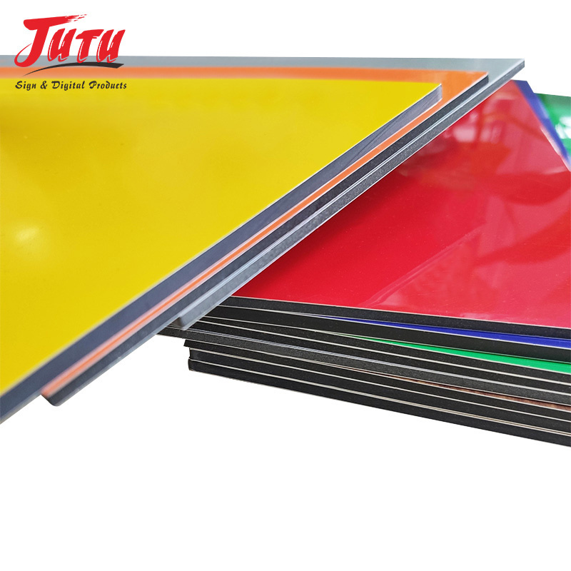 Digital Printing aluminum composite panels alucobond acp cladding price metallic matte wall facade alu dibond signs