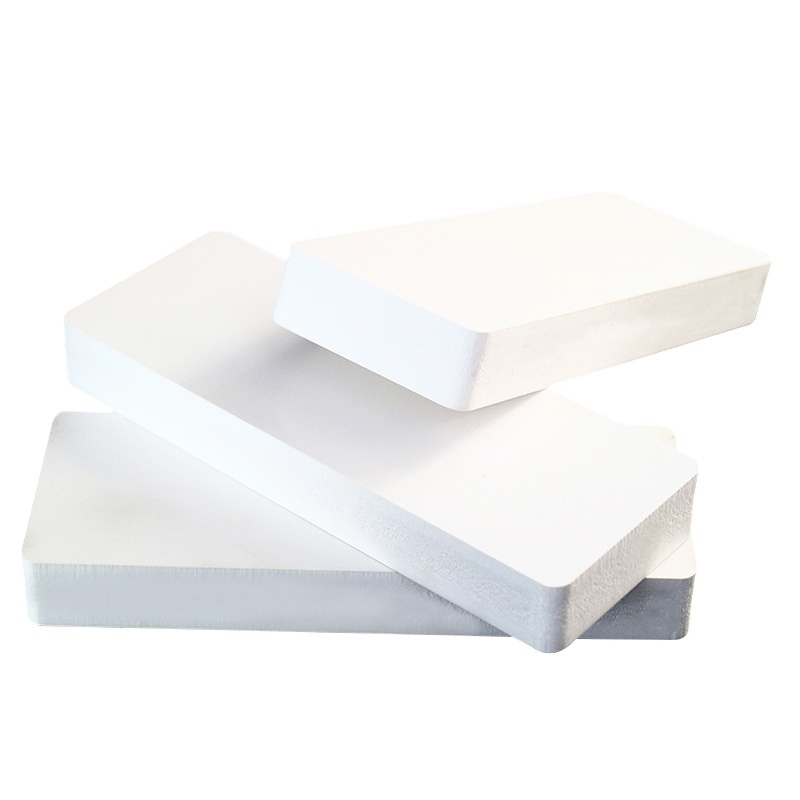 JUTU factory celuka 4x8 white pvc foam core expanded white pvc trim board