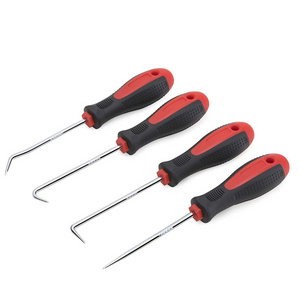 Jutye Precision Hook and Pick Set for Automotive O-ring Cotter Pin Oil Seal Removal Tool 4-Piece Hand Tools