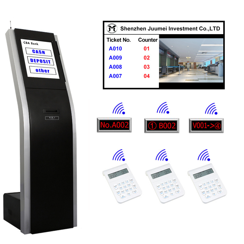 Automatic Token LCD Display Queue Call System