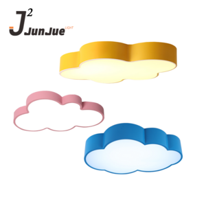 Warm children's room cloud LED ceiling light girls boys room bedroom light eye protection modern cartoon LED lamps