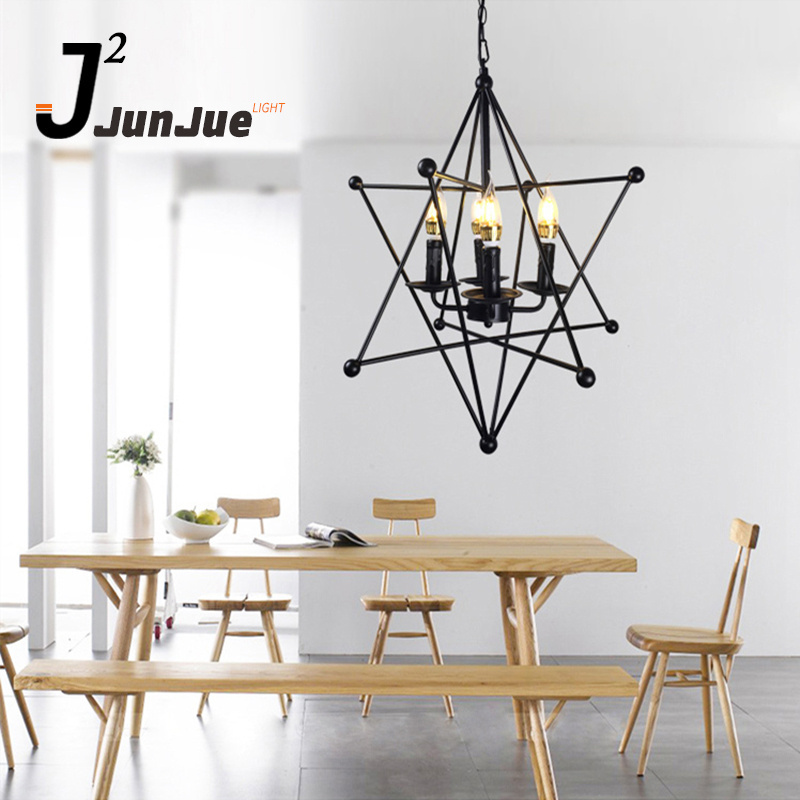 Wholesale Industrial Style Matte Black Iron Pendant Light/Vintage Iron Lighting Fixtures