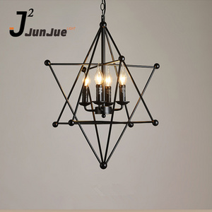 Wholesale Industrial Style Matte Black Iron Pendant Light/Vintage Iron Lighting Fixtures