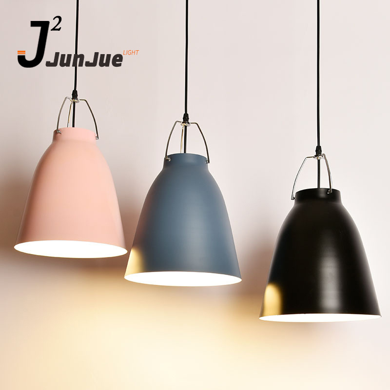 Modern Style Indoor Decor Lovely Residential Fixtures Led Industrial hanging light  Holder Iron Lamp Cover Led Pendant Lights