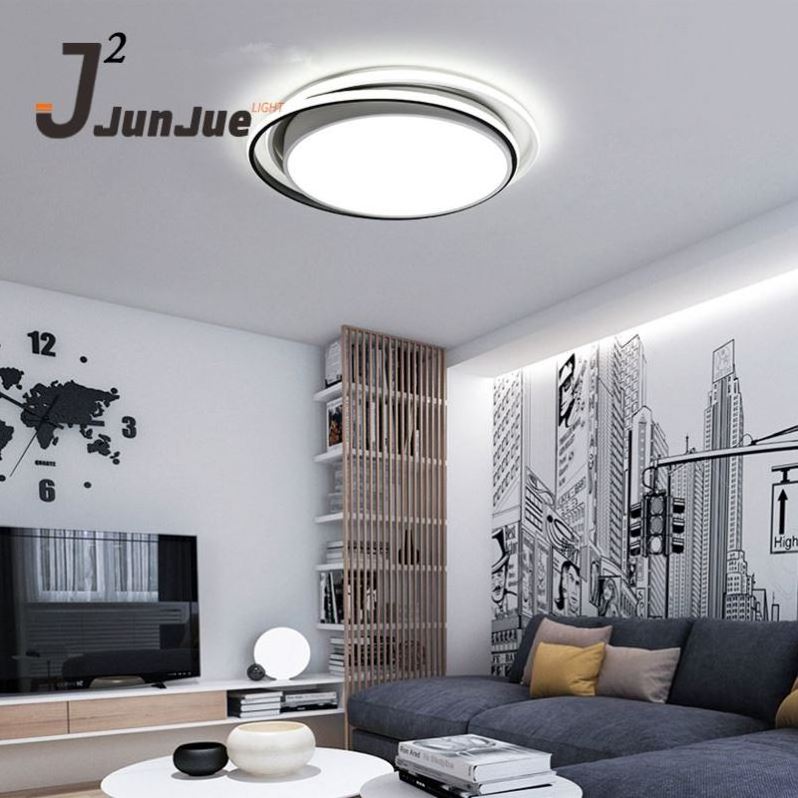 Nordic modern simple decorative adjustable office dimmable led ceiling light fixture for living room restaurant bedroom