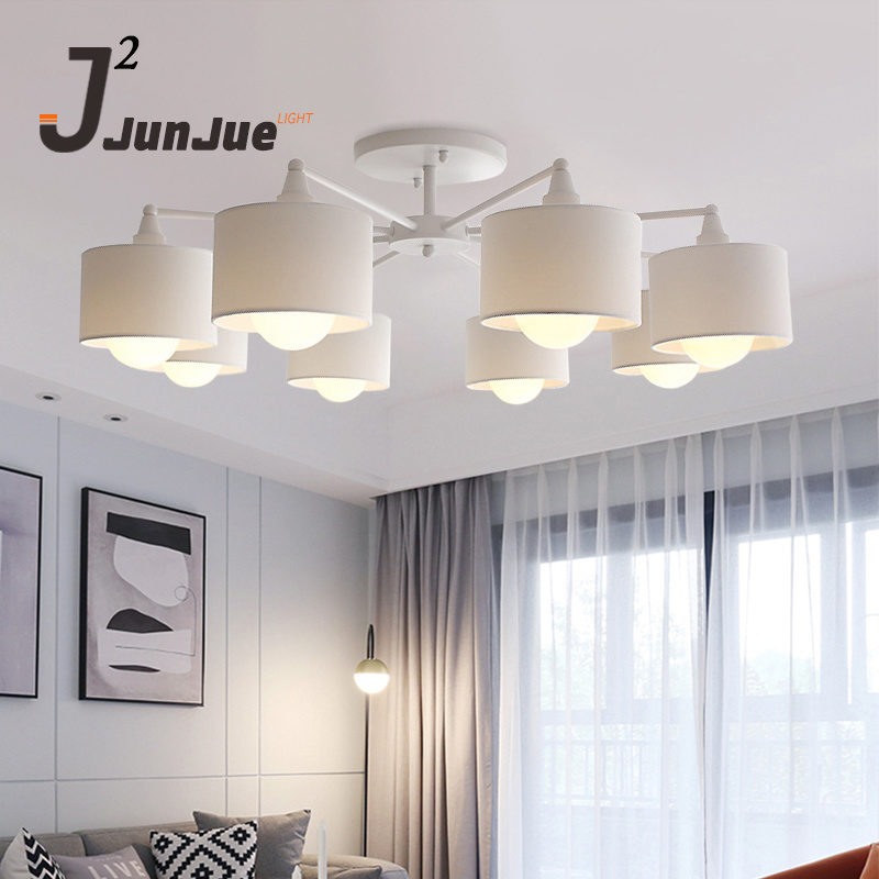 led bulbs black morden simple ceiling light hanging light for living room