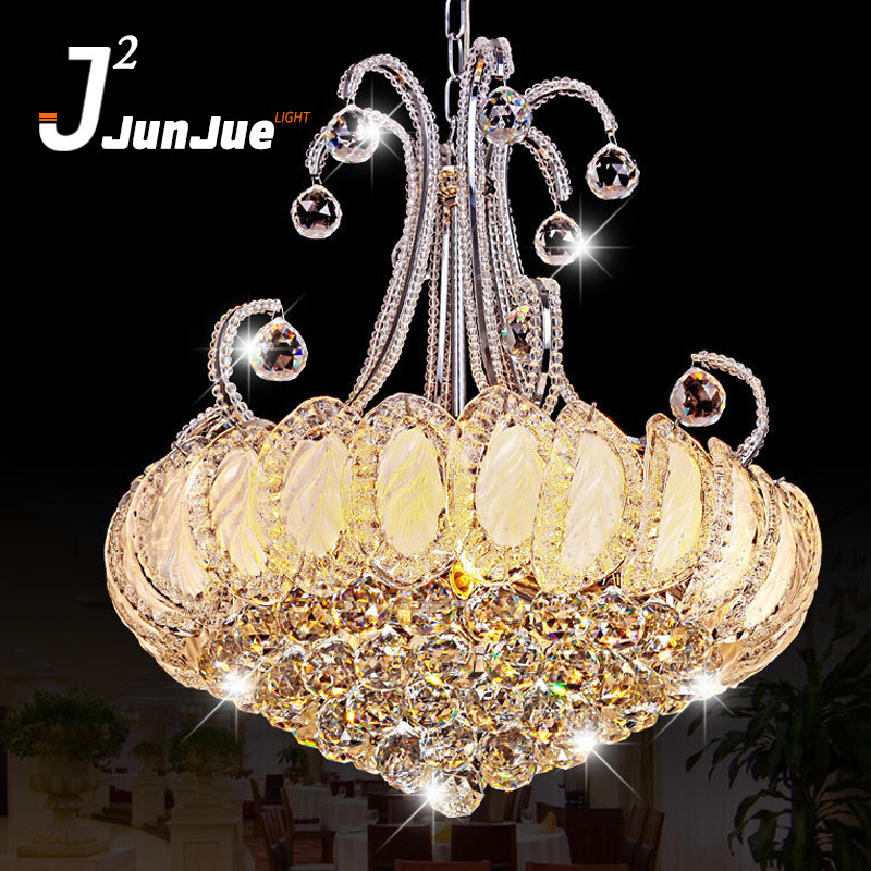 modern center light luxury large crystal chandelier high ceiling exotic lighting hotel engineering for house decoration