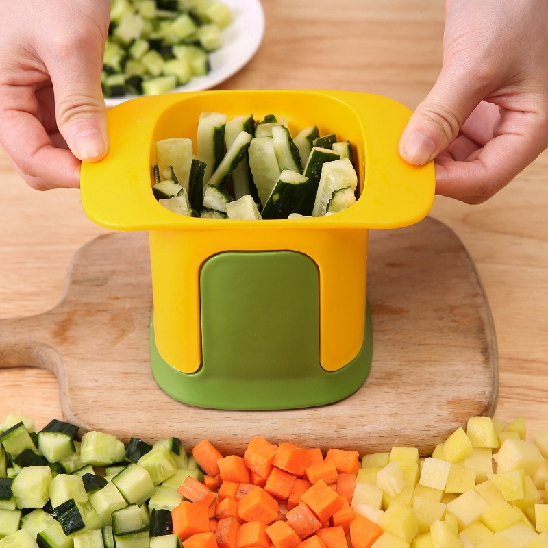 Household Press Type Potato Chip Cutter Multifunctional Potato Cutter Household Kitchen Hand Press Cucumber Cutter