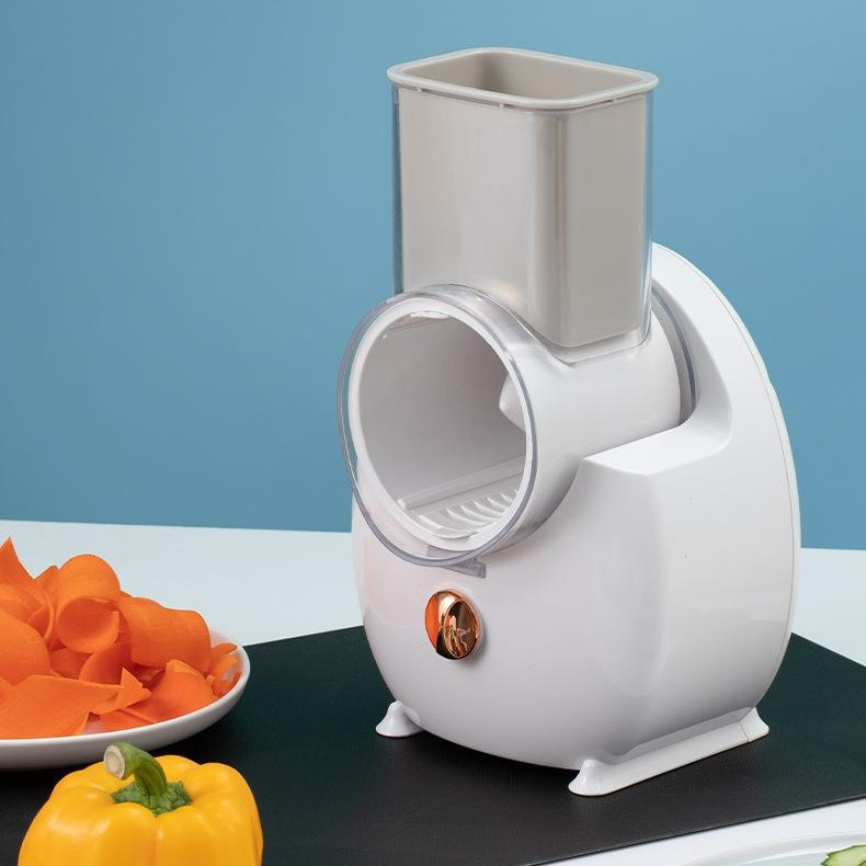 Kitchen Three In One Electric Vegetable Cutter Drum Vegetable Cutter Drum Rotary Cutting Machine