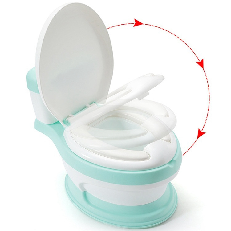 Baby Toilet Flip Design With Detachable Structure To Protect The Spine And Prevent Splashing Urine Portable Toilet Training