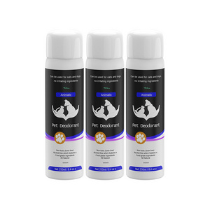 250ml pet cleaning odor eliminator dog body spray