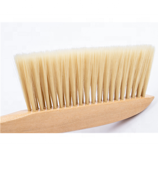 Household Soft Hair Dust Cleaning Brush with Wooden Handle for Sofa Carpet Bed