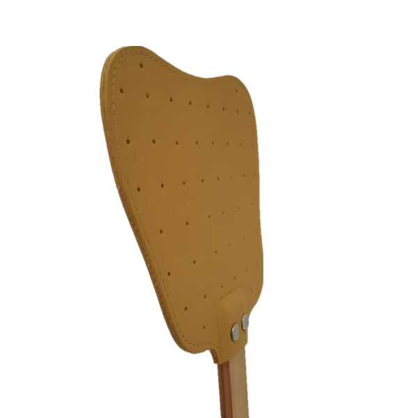 Factory Directly Hardwood Thick Leather Fly Swatter