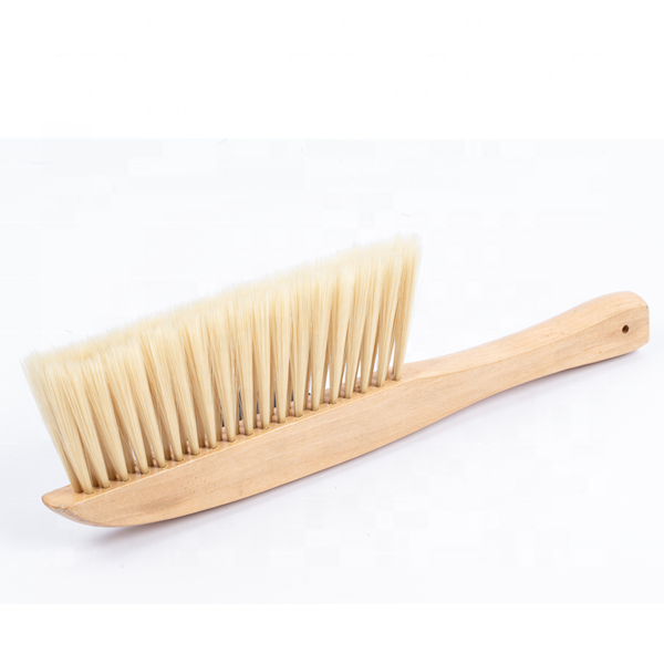 Household Soft Hair Dust Cleaning Brush with Wooden Handle for Sofa Carpet Bed