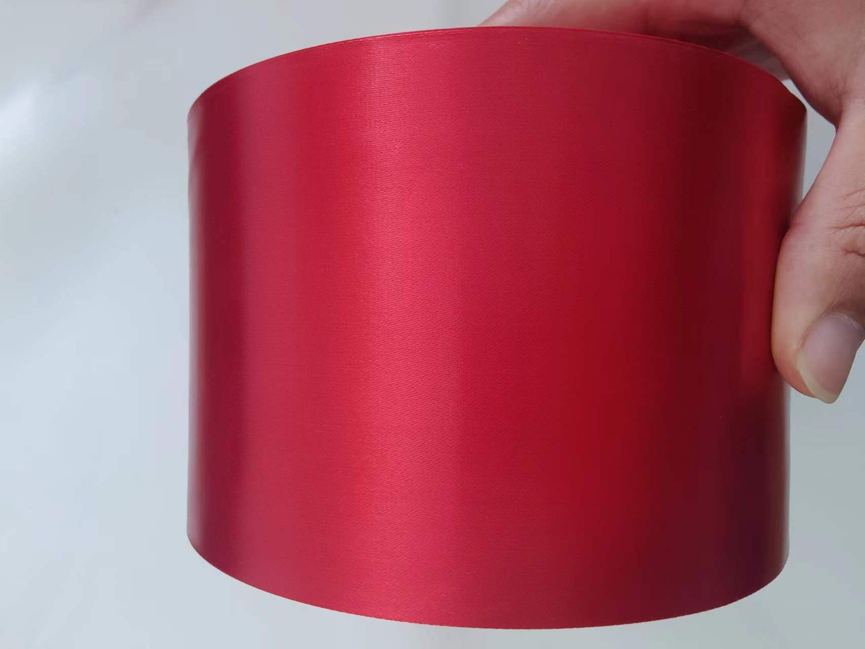 4 Inch 100mm Wide Red Satin Ribbon for Graduation Sash Stole