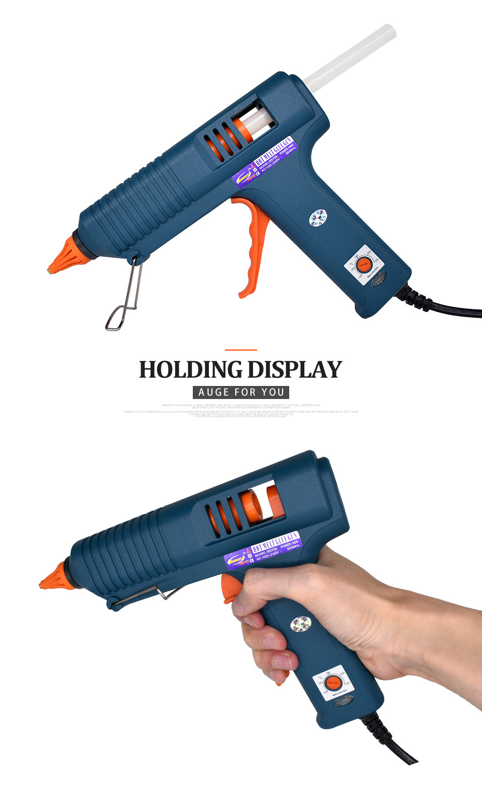 Hot selling colorful hot melt glue gun handmade glue gun for Home DIY Industrial Manufacture