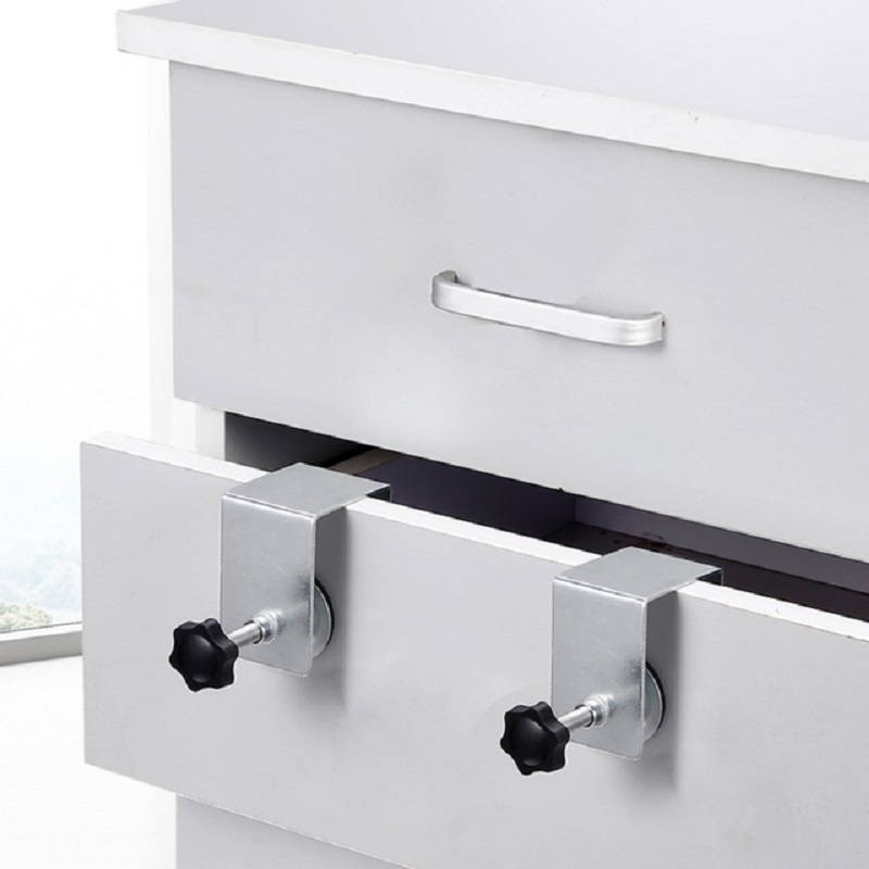 High quality drawer jig drawer front panel installation clamps cabinet hardware work holding fixture