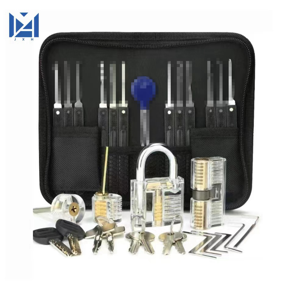 factory outlet wholesale locksmith transparent lock picking set lock pick set lockpicking tools lock pick set