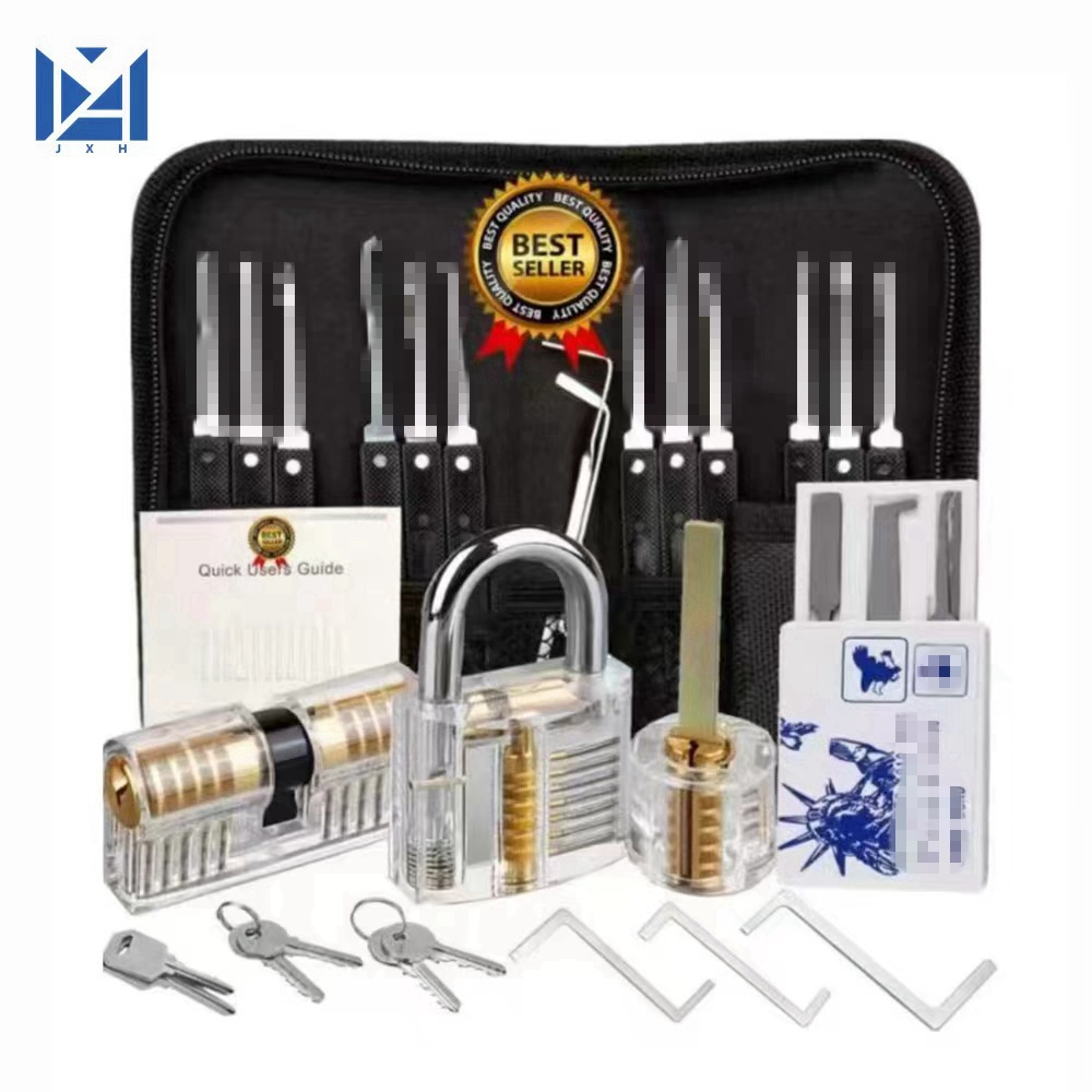 factory outlet wholesale locksmith transparent lock picking set lock pick set lockpicking tools lock pick set