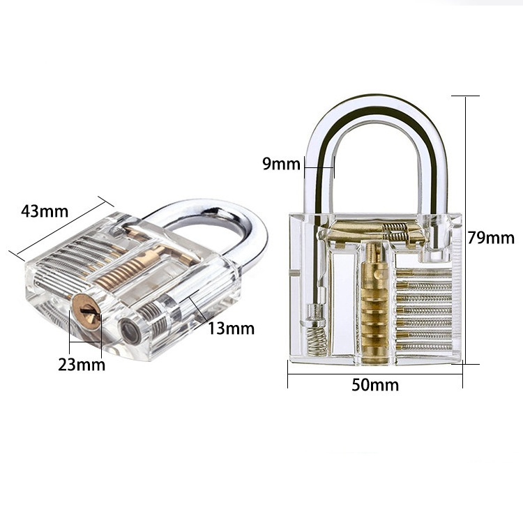 factory outlet wholesale locksmith transparent lock picking set lock pick set lockpicking tools lock pick set