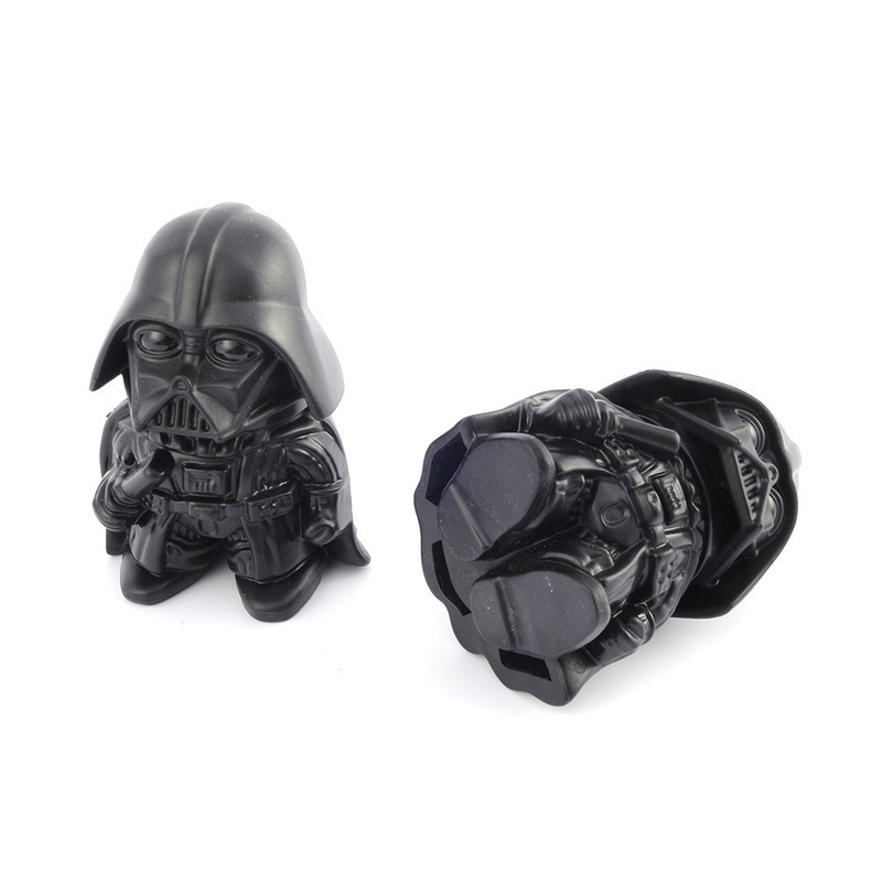 Newest Wars Star Black Warrior Darth Vader Metal Herb Grinder for Smoking Accessories