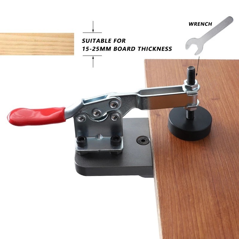 35mm Hinge Hole Opener Drilling Installation Tools Boring Dowel Jig Woodworking Hole Drilling Locator for Door Cabinets