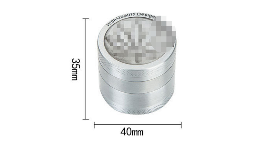 Wholesale 40mm Grinder 4 part Herb Grinder Tobacco Grinder